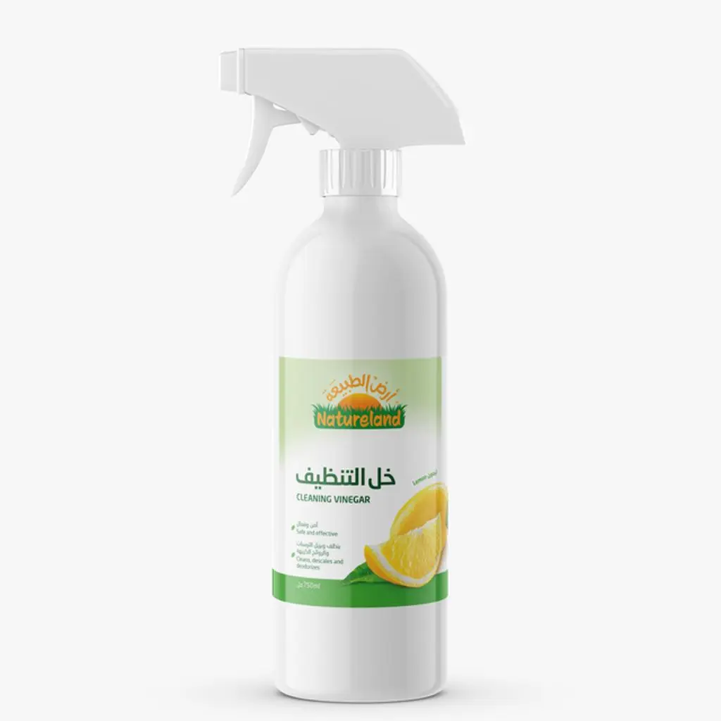 خل التنظيف ليمون أرض الطبيعة